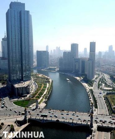 游津門(mén)賞海河兩岸美景