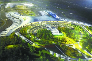 重慶江北機(jī)場三期投資達(dá)200億 可比肩迪拜機(jī)場[圖]