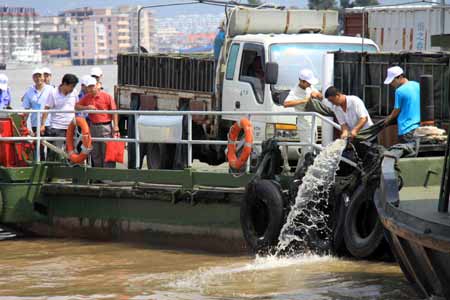 兩岸增殖放流百萬尾魚苗 后ECFA時代致力漁民獲利