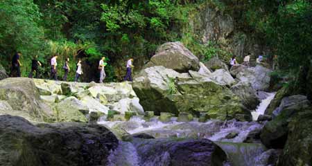 海內外旅行商探訪永春生態旅游區
