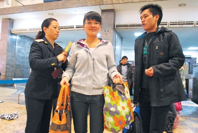 長(zhǎng)沙火車站安檢升級(jí) 剪刀等不能帶上車