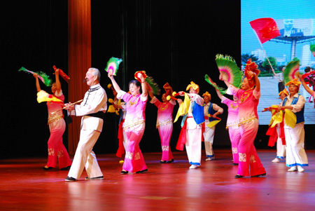 河南潢川：民間歌舞飛揚豫南大地