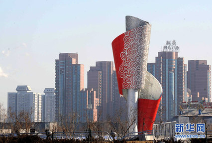 北京奧運火炬塔全新亮相