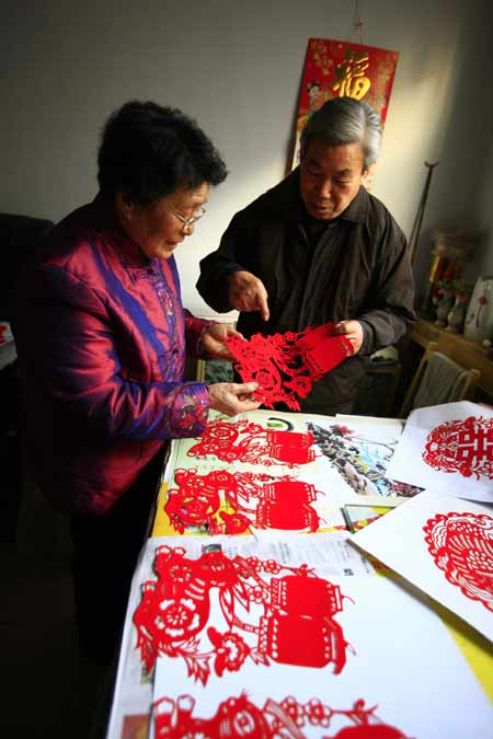 山東濱州市民間藝術喜迎新春