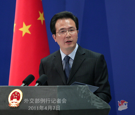 外交部發(fā)言人就