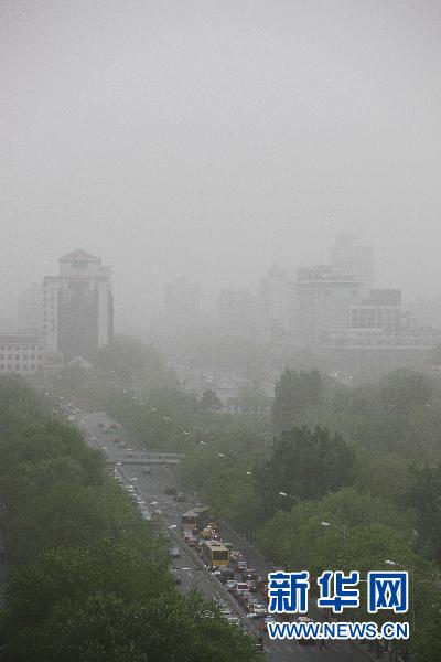 沙塵襲京白晝如夜 最大沙塵刮出今年最臟空氣
