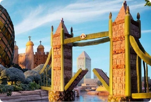 神奇！絕美食物風景畫