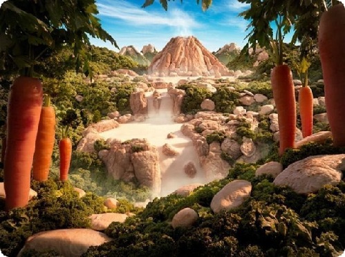 神奇！絕美食物風(fēng)景畫