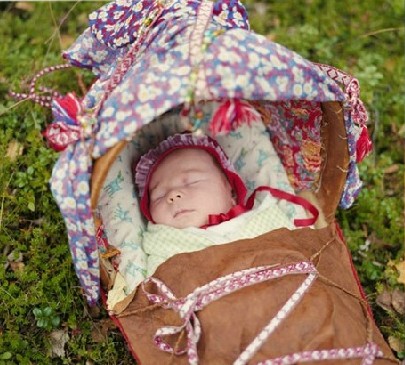 生活在北極圈的薩米族部落