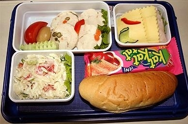 飛機(jī)上也有美食！看看各航空公司飛機(jī)餐