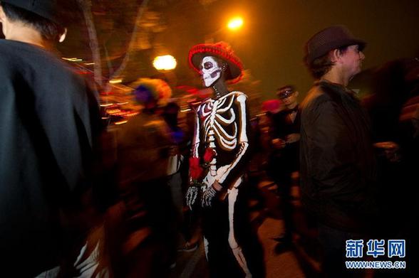 光怪陸離的萬圣節狂歡夜