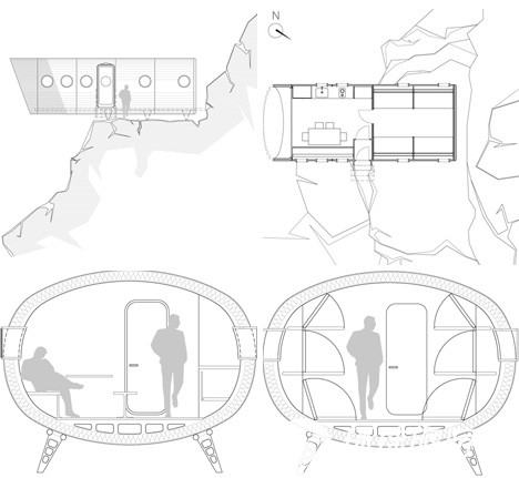 阿爾卑斯山頂的懸空旅館 你敢住嗎？