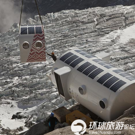 阿爾卑斯山頂?shù)膽铱章灭^ 你敢住嗎？