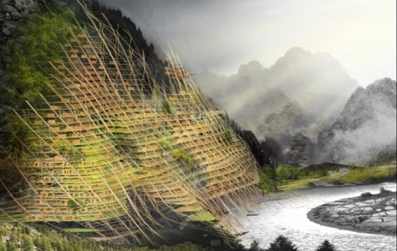 未來摩天大樓如科幻 中國攬括設計前兩名(圖)