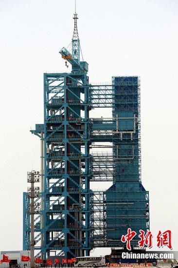 神九進入火箭加注準備階段