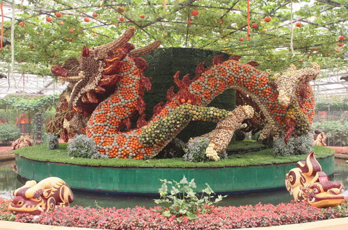 港澳媒體行采訪團參觀壽光市蔬菜高科技示范園