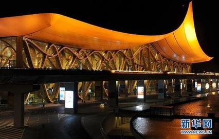 昆明新機場燈光景觀工程啟用