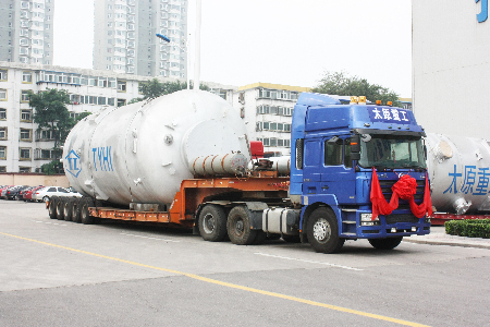 太重煤化工：七套設備開赴新疆伊犁