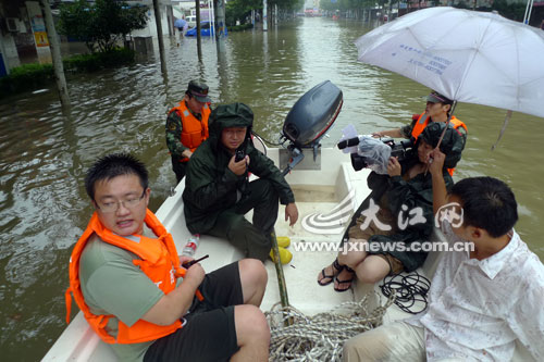 現場直擊：景德鎮頂住了特大暴雨侵襲[圖]