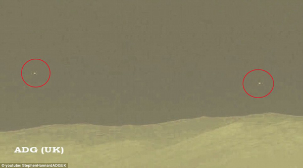 UFO研究者稱發現類似手指、鞋等形狀火星石塊