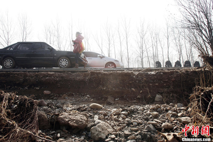 直擊山西洪洞受災現場 部分鐵路恢復通車