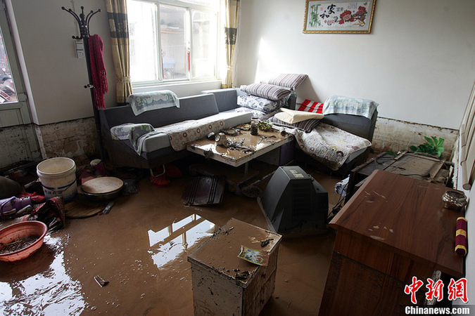 直擊山西洪洞受災(zāi)現(xiàn)場 部分鐵路恢復(fù)通車