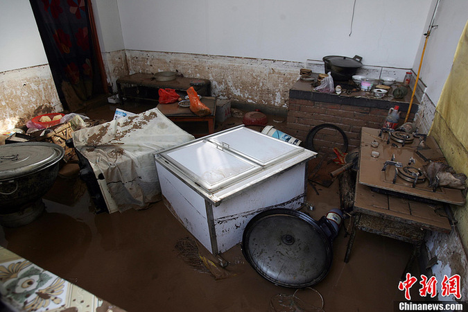 直擊山西洪洞受災現場 部分鐵路恢復通車