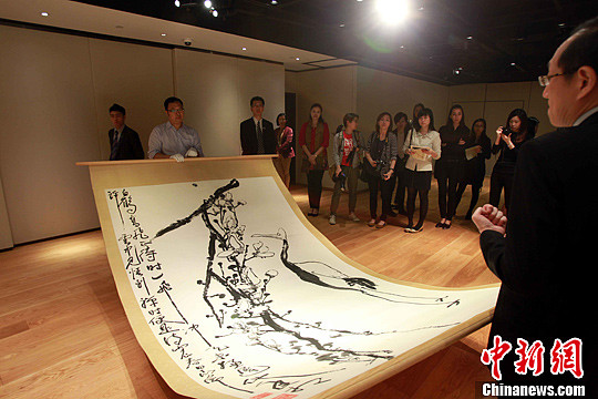 香港蘇富比春拍推張大千等名家書畫 估價1.3億