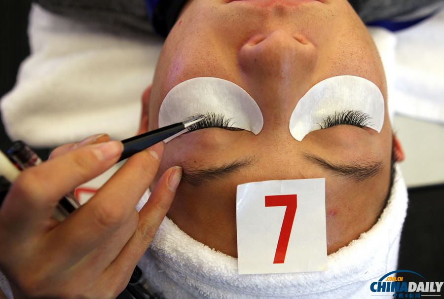 中國國際美睫大賽在京舉行