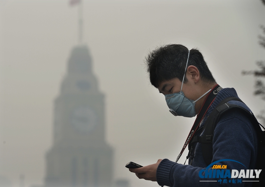 上海再遭六級(jí)重度污染