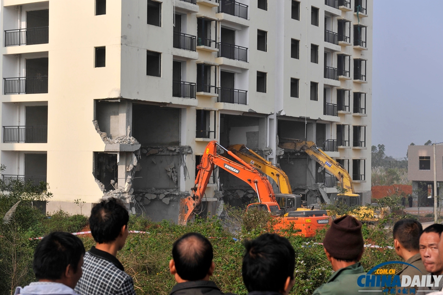 海口開拆違法小產權房