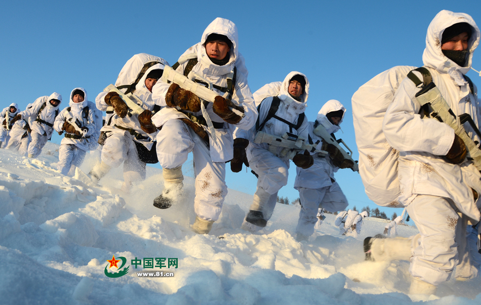 沈陽軍區某特戰旅-34℃練官兵作戰能力