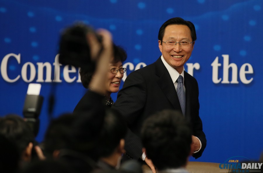 農業部部長韓長賦答記者問