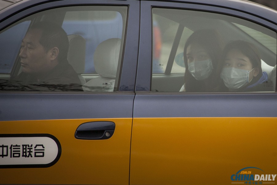 北京霧霾黃色預警持續