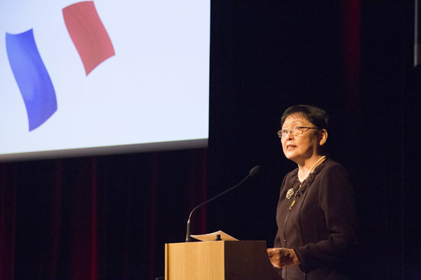 太湖文化論壇2014年巴黎會議在法開幕 甘肅省委宣傳部長連輯致辭