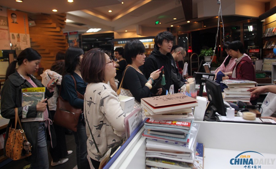 北京三聯韜奮書店24小時不打烊 愛書人有了深夜書房