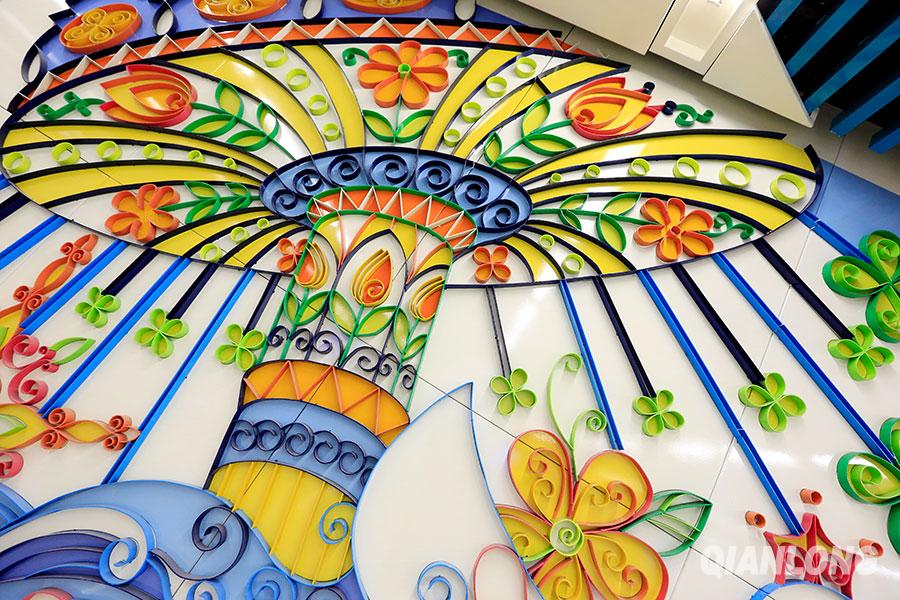 北京地鐵7號線歡樂谷站高清照曝光 似夢幻城堡