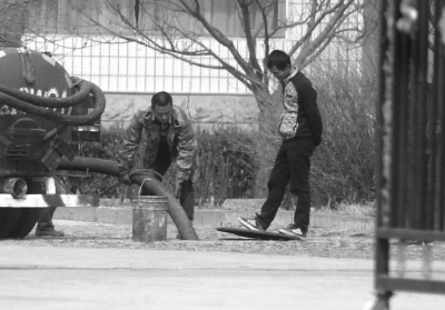 北京一醫院醫療污水直排雨水井