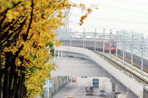 重慶軌道6號線五里店至茶園段預(yù)計本月底將通車
