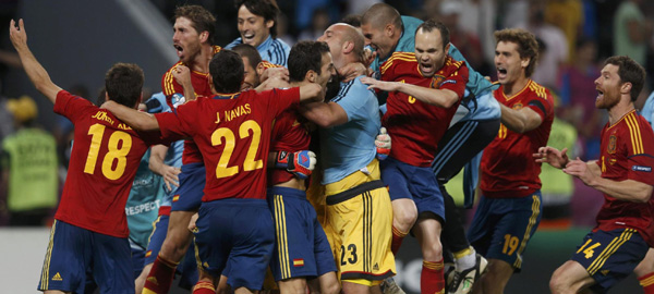 歐洲杯：西班牙4:2點殺葡萄牙進決賽