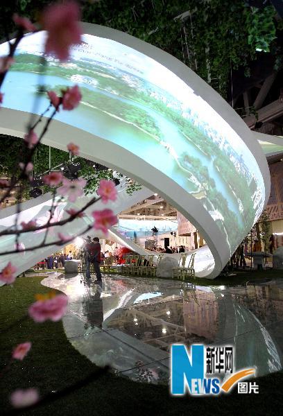 世博會湖南館竣工亮相