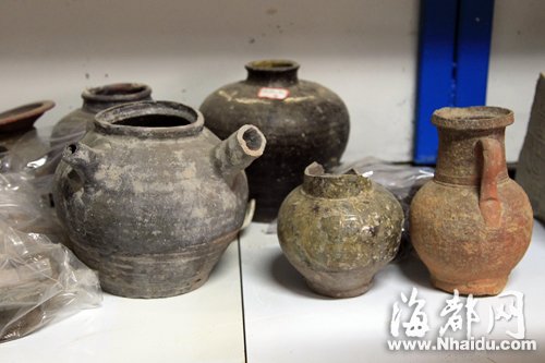 福州地鐵屏山站考古發掘50天 出土千件文物