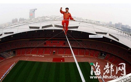 傳高空王阿迪力全國巡演挑戰城市地標 福建首站福州