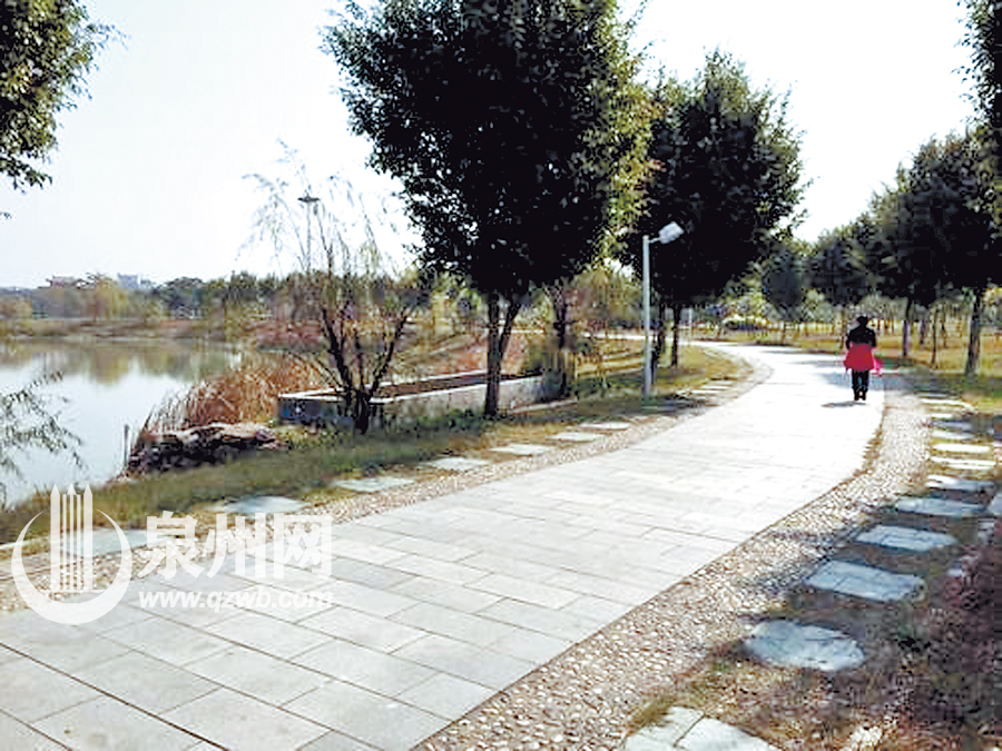 泉州四大公園一線逛夠 親水慢道串美景