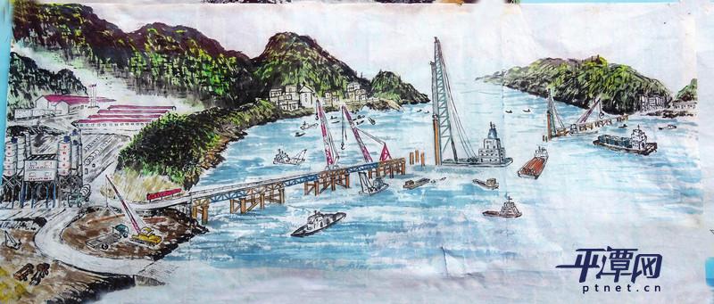 平潭司機妙手繪福平高鐵