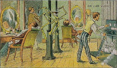 一百年前的科幻插畫