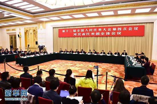 河北代表團舉行媒體開放日活動（組圖）