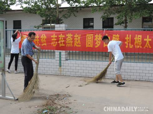 石家莊鐵道大學機械學子：奉獻，讓青春閃耀光芒