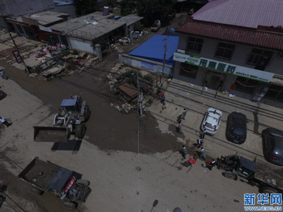 新華網無人機航拍：直擊邢臺災后重建