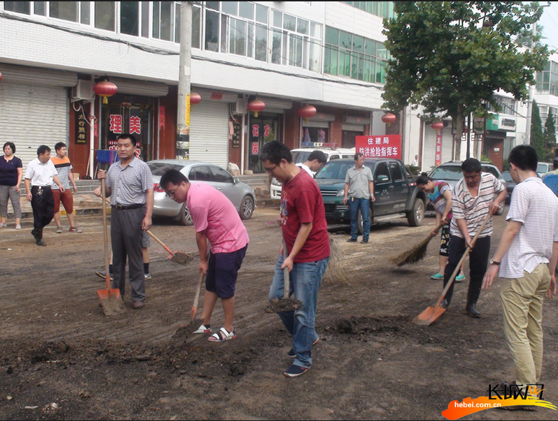 雨過天晴 堅強前行 河北各地齊心協力共建家園